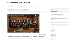 Desktop Screenshot of confederatedigest.com